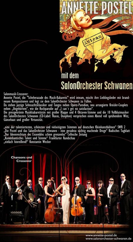 Annette Postel - inteam Salonorchester Schwanen
